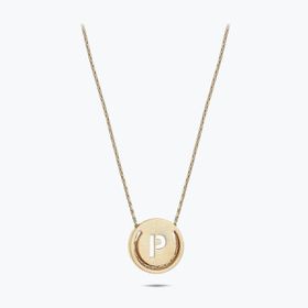Altınbaş P367596 Pırlanta P Harfi Kadın Kolye