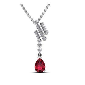 Altınbaş P376019 Pırlanta Yakut Kolye