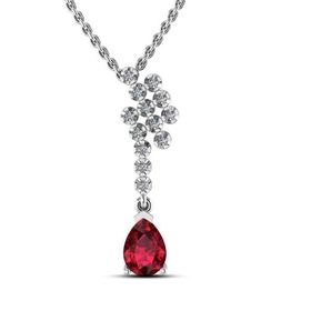 Altınbaş P376019 Pırlanta Yakut Kolye