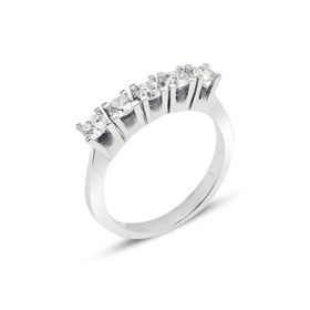 Altınbaş P379266 0.92 Karat Pırlanta Beştaş Yüzük