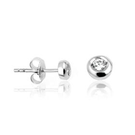Altınbaş P379591 0.12 Karat Pırlanta Tektaş Küpe
