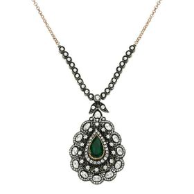 Altınbaş P394166 Elmas Zümrüt Kolye