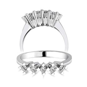 Altınbaş P399481 0.42 Karat Pırlanta Beştaş Yüzük