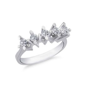 Altınbaş P399481 0.42 Karat Pırlanta Beştaş Yüzük