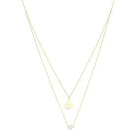Altınbaş P403639 0.01 Karat Pırlanta Ametist İncili Kolye