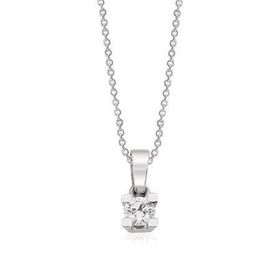 Altınbaş P485303 0.14 Karat Pırlanta Tektaş Kolye