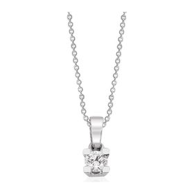 Altınbaş P485303 0.14 Karat Pırlanta Tektaş Kolye