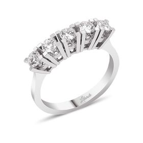 Altınbaş P487503 0.73 Karat Pırlanta Beştaş Yüzük