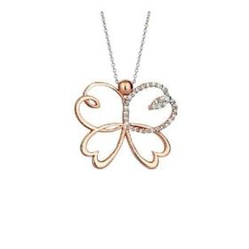 Altınbaş Pırlanta Mariposa Kolye