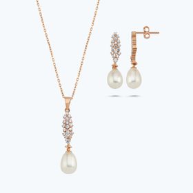 Altınbaş SET-TTKAS0586-24711 Altın İkili İnci Set
