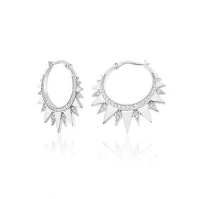 Altınbaş Silver Halka Altın Küpe