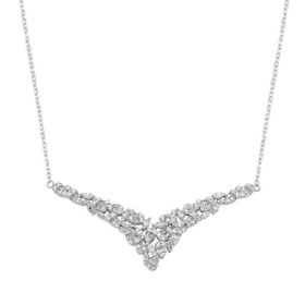 Altınbaş Silver Pırlanta Kalp Kolye