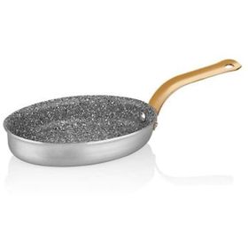 Altınbaşak 11x17 cm Alüminyum Granit Mini Oval Tava