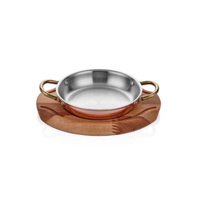 Altınbaşak 14 CM Bakır Yumurta Sahanı