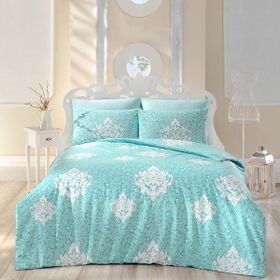 Altınbaşak 160 x 220 cm 50 x 70 cm Mint Kutulu Renkli Snazzy Ranforce Nevresim Takımı
