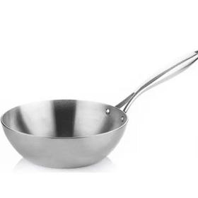 Altınbaşak 24 cm Multi Metal Çelik Wok Tava