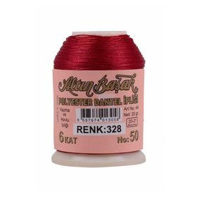Altınbaşak 328 Bordo Polyester Dantel İpliği