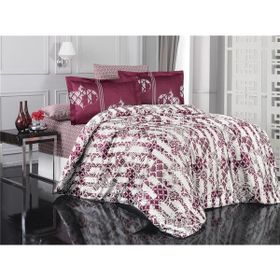 Altınbaşak Alchera Fuşya Çift Kişilik Nevresim Takımı