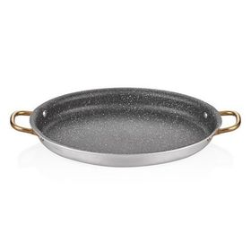 Altınbaşak ALU Granit Oval 28x21x4 cm Omlet Tava