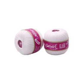 Altınbaşak No 40 Beyaz Klasik Dantel İpi