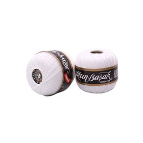 Altınbaşak No 60 Beyaz Klasik Dantel İpi
