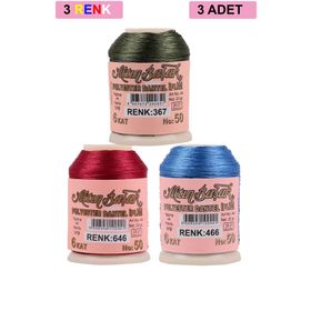 Altınbaşak No: 646-466-367 3 Adet 20 gr Oya ve Dantel İpi