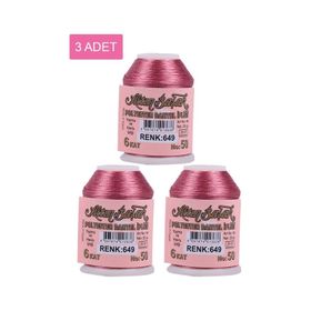 Altınbaşak No: 649 3 Adet 20 gr Oya ve Dantel İpi
