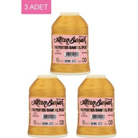 Altınbaşak No: 672 3 Adet 20 gr Oya ve Dantel İpi