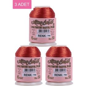 Altınbaşak No: 748 3 Adet 20 gr Oya ve Dantel İpi