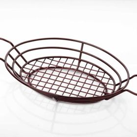 Altınbaşak Oval 25 x 18 x 6 cm Küçük Sunum Sepeti