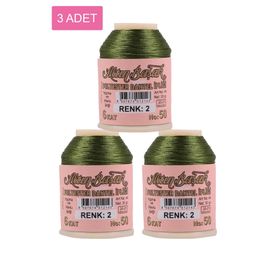 Altınbaşak Royaleks No: 002 3 Adet 20 gr Oya ve Dantel İpi