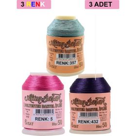 Altınbaşak Royaleks No: 005-432-357 3 Adet 20 gr Oya ve Dantel İpi