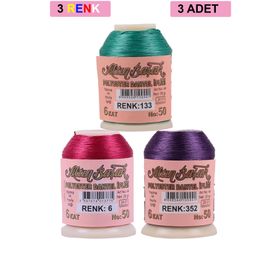 Altınbaşak Royaleks No: 006-352-133 3 Adet 20 gr Oya ve Dantel İpi