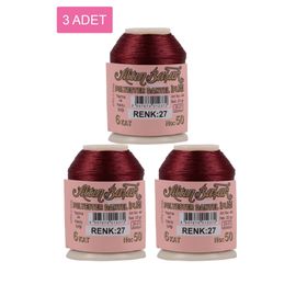Altınbaşak Royaleks No: 027 3 Adet 20 gr Oya ve Dantel İpi