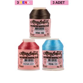 Altınbaşak Royaleks No: 031-131-956 3 Adet 20 gr Oya ve Dantel İpi