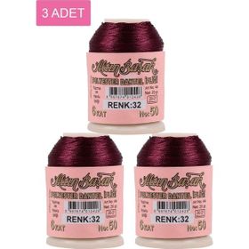 Altınbaşak Royaleks No: 032 3 Adet 20 gr Oya ve Dantel İpi