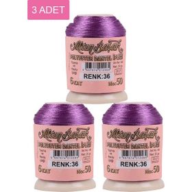 Altınbaşak Royaleks No: 036 3 Adet 20 gr Oya ve Dantel İpi