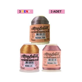 Altınbaşak Royaleks No: 041-701-769 3 Adet 20 gr Oya ve Dantel İpi