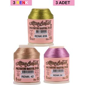 Altınbaşak Royaleks No: 042-034-656 3 Adet 20 gr Oya ve Dantel İpi