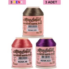 Altınbaşak Royaleks No: 046-622-229 3 Adet 20 gr Oya ve Dantel İpi