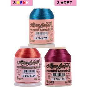 Altınbaşak Royaleks No: 047-089-021 3 Adet 20 gr Oya ve Dantel İpi