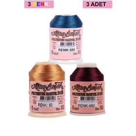 Altınbaşak Royaleks No: 050-480-585 3 Adet 20 gr Oya ve Dantel İpi