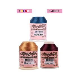 Altınbaşak Royaleks No: 050-480-585 3 Adet 20 gr Oya ve Dantel İpi