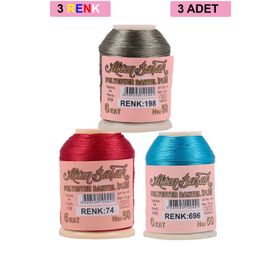 Altınbaşak Royaleks No: 074-696-198 3 Adet 20 gr Oya ve Dantel İpi