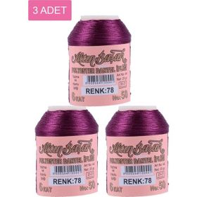 Altınbaşak Royaleks No: 078 3 Adet 20 gr Oya ve Dantel İpi