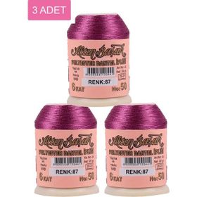 Altınbaşak Royaleks No: 087 3 Adet 20 gr Oya ve Dantel İpi
