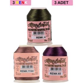 Altınbaşak Royaleks No: 1144-065-004 3 Adet 20 gr Oya ve Dantel İpi