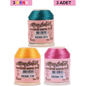 Altınbaşak Royaleks No: 139-019-874 3 Adet 20 gr Oya ve Dantel İpi