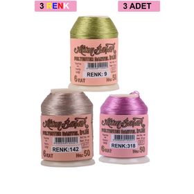 Altınbaşak Royaleks No: 142-318-009 3 Adet 20 gr Oya ve Dantel İpi