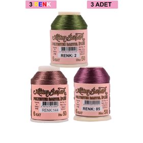 Altınbaşak Royaleks No: 144-085-002 3 Adet 20 gr Oya ve Dantel İpi